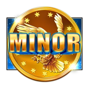 Buffalo Chief MINOR coin jackpot symbol