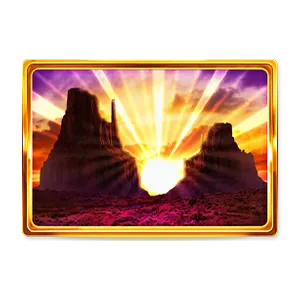 Buffalo Chief Sunset Wild symbol